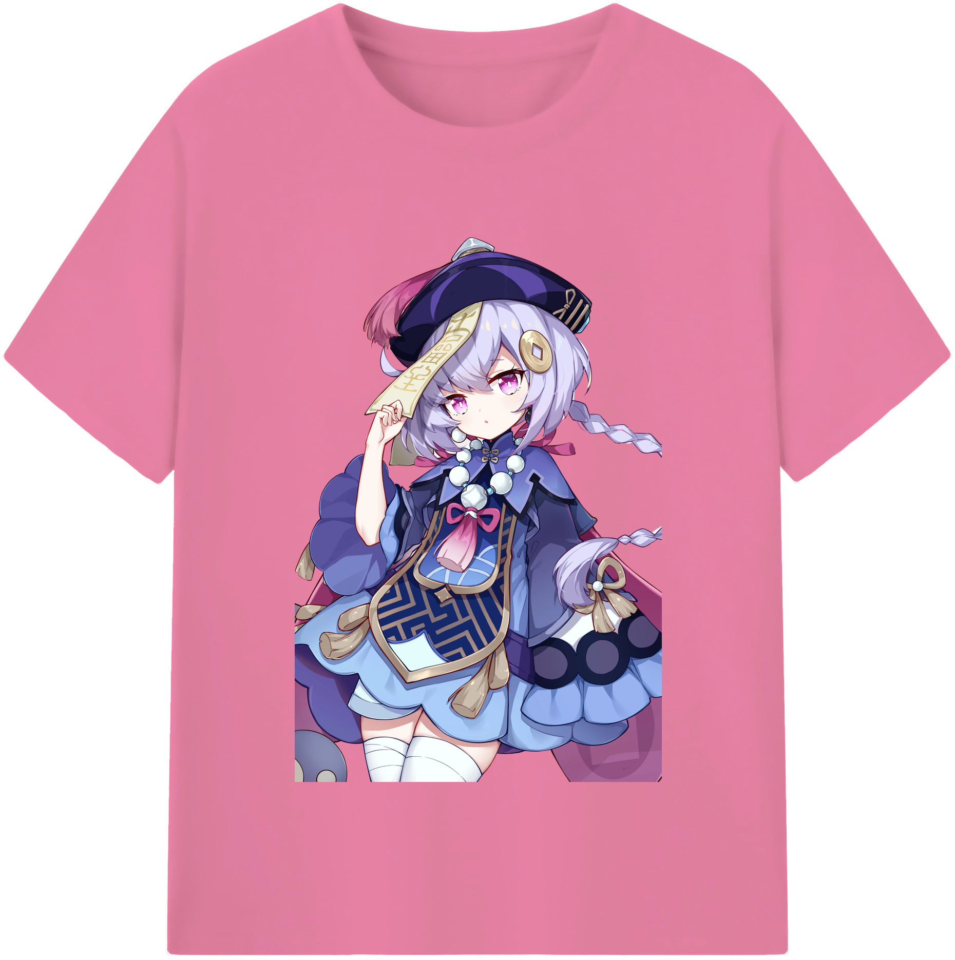 げんし神 七七 なな  genshin Nana 綿100％半袖Tシャツ（フロントプリント）
